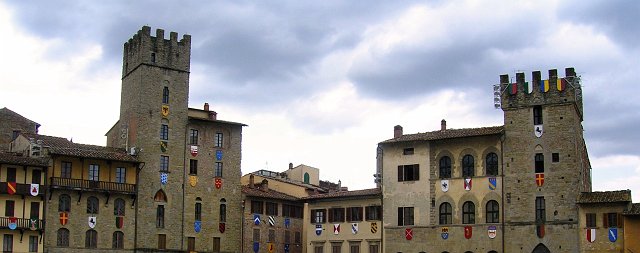 Terre Toscane di E.T. settembre 2008 Foto 269 Arezzo Palazzo